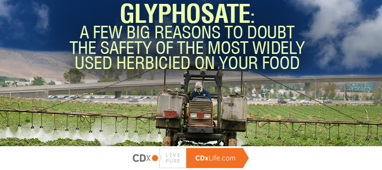 Glyphosate: Why Any Reasonable Person Would Be Disturbed
